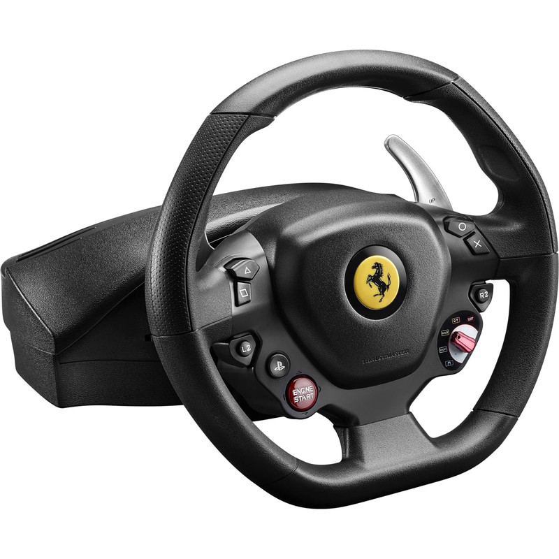 Thrustmaster T80 Ferrari 488 GTB Edition Steering Wheel - Black - وحدة تحكم